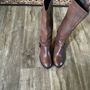Brown Leather Nine West Boots